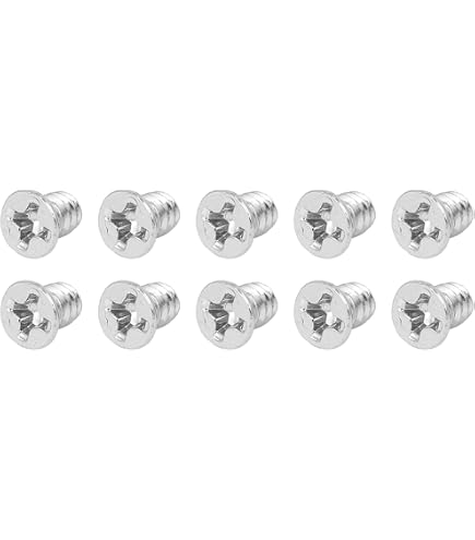 Vis Pour Disque Dur 3,5" - Lot De 200 Vis Tête Cruciforme 6#-32 UNC - Nickelé - Uxcell