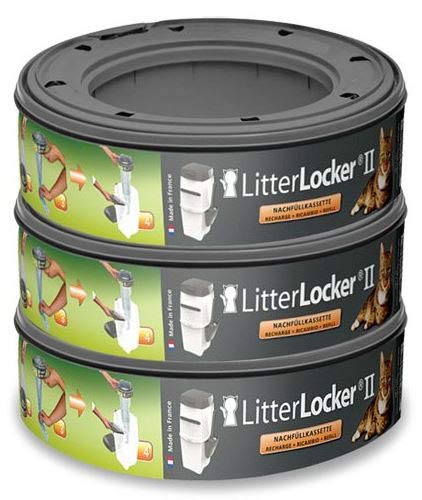LitterLocker 2 - Pack de 3 Cartuchos de Recambio