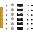 BONNET WIND BUG STONE DEFLECTOR ASSEMBLY CLIPS SET