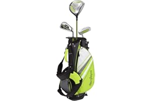 MACGREGOR Dct3000 Junior Kids Childrens Package Set with Golf Club Carry Bag, Unisex Bambini