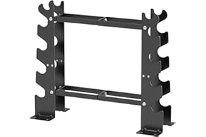 RELIFE REBUILD YOUR LIFE Dumbbell Rack Porte-haltères Support d'haltères Poids Musculation Portoirs de Stockage des Poids Rangement