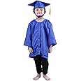 BookMyCostume Blue Graduate Convocation Graduation Day Gown Kids & Adults Fancy Dress Costume