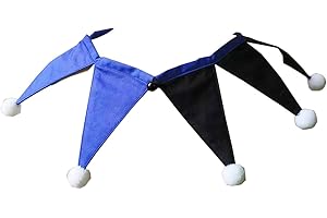 CAMDOM Christmas Clown Collar Jester Costume Accessories