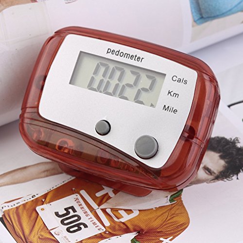 Preisvergleich Produktbild Ake Leicht Mini Digital LCD Schrittzähler Run Joggen Schritt Fuß Zähler