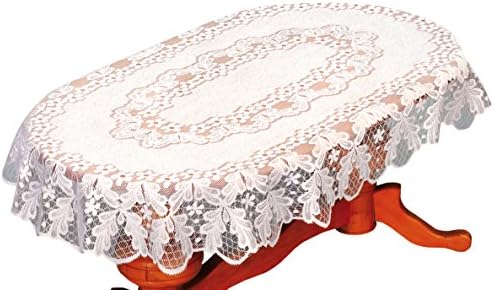 Stick 214511 / 140y Jacquard Tablecloth 140 x 300 CM White
