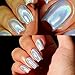 CLAVUZ 1g/Box Laser Holographic Nail Powder Rainbow Chrome Nail Powder Manicure Pigment Nail Art Tools