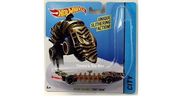 hot wheels mutant machines street shark