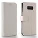 Produktbild LG G6 Wallet Hülle, Aomo LG G6 Hülle [Litschi Wallet Hülle] [Ständer Feature] [Karteninhaber] PU schützende Handy Hülle Lederhülle für LG G6 (5,7 Zoll)-weiß