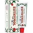 [New Package] Euthymol Original Toothpaste 75ml x 24, Fluoride Free Anti-Plaque Antibacterial Cavity Teeth Gums Clean Healthy Protection Refresh Daily Oral Enamel Dental Care