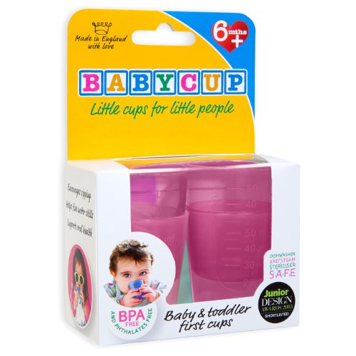 Babycup Baby and Toddler First Cup (Pink)