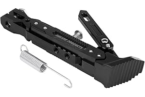 ‎KIMISS KIMISS Motorrad Einstellbarer Ständer,Aluminium Alloy Universal-Seitenständer mit verstellbarem Fuß für NMAX 155 2015–2016 N-MAX 125