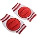 Imixlot Infant Baby Crawling Knee Pad Toddler Elbow Pads (Red)