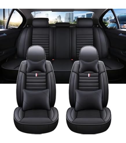 Nenyan Autositzbezüge Komplettset - Universal, Wasserdicht & Airbaggeeignet In Blau