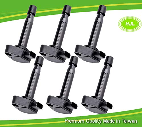 6 PCS Ignition Coil For Accord Odyssey CL 3.0L 3.2L 3.5L 30520RCAA02