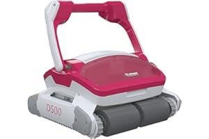 BWT Robot de Piscina D500 | Limpieza óptima para Suelo, Pared y línea de flotación | Mejor Rendimiento de Filtro y Limpieza Completa | Iluminación LED