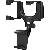 Kyrotech Ara&ccedil; Dikiz Aynası Telefon Tutucu, Evrensel Oto Dikiz Aynası Montaj Telefon Standı iPhone Samsung HTC GPS Akıllı Tele