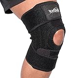 Knee Support Brace With Lateral Stabilisers Anti-Slip Design - Enhanced Comfort Helps With Patella Issues LCL/MCL Ligament Problems