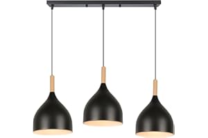 WOTTES Palo Lungo Lampadario A Sospensione, Stile Lampadari Moderni, E27 Lampadario, Per Lampadario Camera Da Letto, Corridoio, Soggiorno, Ecc.