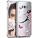 Produktbild Für Samsung Galaxy S8 Hülle,Galaxy S8 Silikon Hülle, RIKINEY [Crystal Clear] Transparent Schutzhülle Samsung Galaxy S8 Hülle, Schön Blumen Schmetterling Fee Elfe Muster Ultradünn TPU Silikon Hülle Schutz Handy Hülle Case Tasche Etui Bumper Crystal Case Hülle für Samsung Galaxy S8 Silikon Stoßdämpfend Kratzfest TPU Durchsichtige Schutzhülle Handyhülle Slimcase Rückschale Für Samsung Galaxy S8 - Engel Mädchen