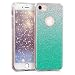 Produktbild kwmobile Apple iPhone 7/8 Hülle - Handyhülle für Apple iPhone 7/8 - Handy Case in Petrol Silber Transparent