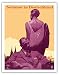 Produktbild Pacifica Island Art Sommer in Deutschland - Ein herrlicher Urlaub - Vintage Retro Welt Reise Plakat Poster von Ludwig Hohlwein c.1927 - Kunstdruck - 28cm x 36cm