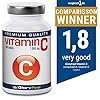 Vitamin C 1000mg 200 Tablets - Comparison Winner* - High Strength Vegan Vitamin-C Tablets (Up to 7 Month Supply) - 1000 mcg Pure C-Vitamin per Tab - Without Magnesium Stearate by GloryFeel - Image 3