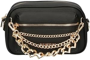 Love Moschino Jc4291pp0gkt00, damska torba na ramię, czarna, czarny