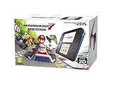 Nintendo Handheld Console - Black/Blue 2DS with Pre-installed Mario Kart 7 [Unknown format] (Console)