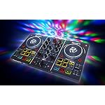 Numark-Party-Mix-DJ-Controller-mit-Eingebauter-Lichtshow-und-Soundkarte-Inklusive-Virtual-LE-Software