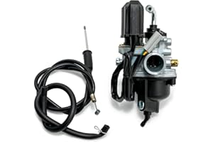 MAXTUNED Carburador de recambio de 12 mm, PHVA PHVN Piaggio Zip SSL Sfera NSL RST 50 TPH NRG MC 2 3 NTT Typhoon Quartz Gilera Runner Stalker Ice DNA 50 (como el original)