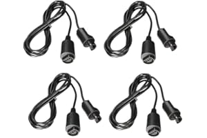 DARLINGTON & SOHNS 4 Stück Verlängerungskabel für Nintendo 64 Controller GC Verlängerung Extansion Nintendo N64 Cable