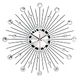 XJYA Modern/Zeitgenössisch Eisen Kreisförmig Drinnen,AA Wanduhr 20 in