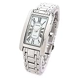 Geneva Silber Armband römischen Stunden Damen-Armbanduhr Schmuck