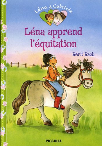 couverture de : L&eacute;na apprend l'&eacute;quitation