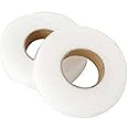 Paras Double Sided Fusing Tape, Buckram Interfacing Interlining Fusible, Iron on Tape (White) - 1 roll of 100 Meters