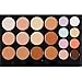 LEORX Face Contour Kit Highlighter Makeup Kit 20 Colour Cream Concealer Palette with Brush