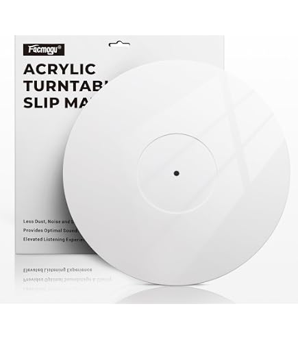Custom Slipmat Für Plattenspieler – Bedruckter Filz-Untersetzer Mit Crimson Ghost Design