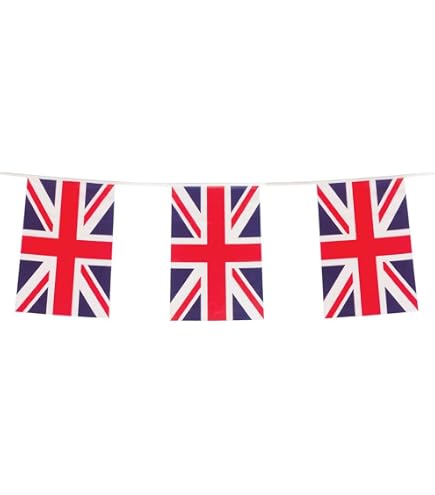 Caspari Set di 20 tovaglioli di carta Motivo bandiera britannica