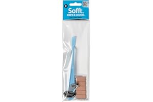 PANPASTEL Colorfin Sofft Tools, Knife & Covers, No. 2 Flat, 65002