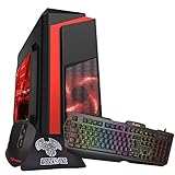 AMD A10-9700 3.8GHz Quad Core, Radeon R7 Graphics, 1TB HDD, 8GB DDR4 RAM, 600Mbps WiFI, Windows 10 with Gaming Keyboard & Mouse Kit