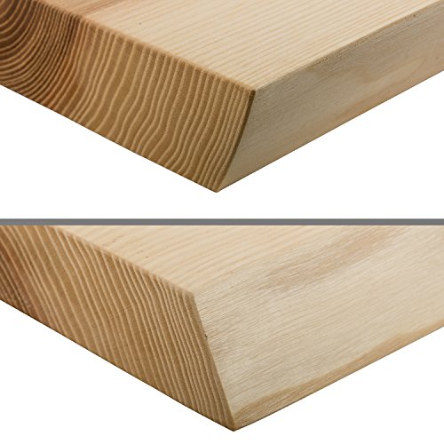 Schwarzwald Massivholz Schneidebrett JAMIE XXL 50 cm, Esche mit natürlicher Baumkante - 7