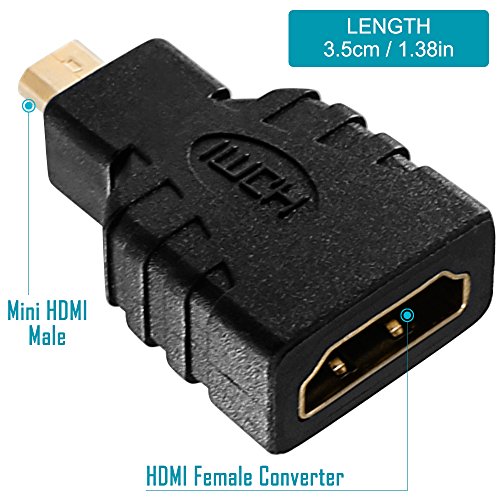 Afunta(tm)Android Tablet Cable Adapter Set-Micro USB OTG; Mini USB OTG; HDMI Female to Micro HDMI Male;HDMI Mini-enabled devices to standard HDMI - 7