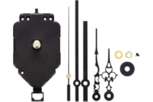 sharprepublic DIY Mecanismo de Movimiento del Péndulo del Reloj de Cuarzo Motor Y Suspensión, Eje de 20 Mm