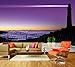 Produktbild Premium-Vliestapete XXL Balkon - Leuchturm bei Nacht Fototapete Premium brilliante Farben Vliestapete | XS 150 x 105cm - 3 Bahnen | Premium-Vlies