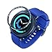 Produktbild SHSH Lünette Styling Case für Samsung Galaxy Watch 42mm Glitzer Blende Ring Wasserdicht Kleber Zahlen Case Cover für Samsung Galaxy Watch Active Gear Sport Gear S2 (Edelstahl)