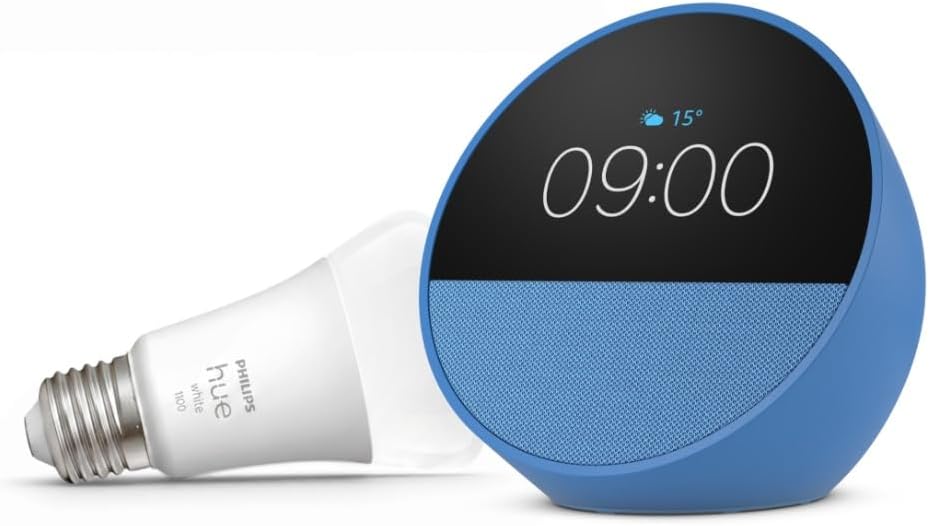 Wichtigste Vorzüge im Marktvergleich : Echo Spot Neueste Generation mit Alexa Ozeanb
