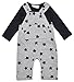 Baby Boys Star Dungarees and Long Sleeve Top (9-12 Months)