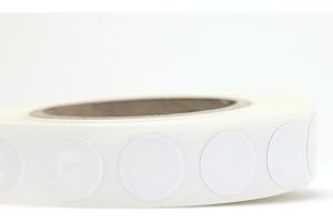 ‎NFC21 NFC Tag Sticker 22 mm, 180 Byte, kompatibel mit allen nfc-fähigen Smartphones, 100 Stück in weiß, optimal für Geräte-/ Profilsteuerung (Wlan, Bluetooth, SMS, Telefonanruf per NFC)