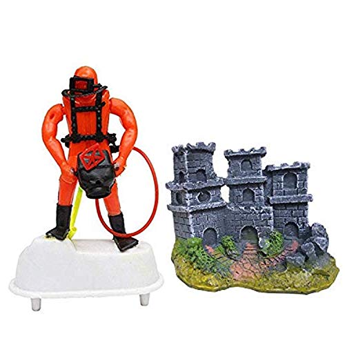 Buy Jainsons Scuba Diver Aquarium Fish Tank Decoration Ornament