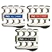 Produktbild 'Die Serie Iron Fist Pro Gripmaster 3er Pack Hand und Finger Trainingsgeräte, blau – Light Tension (5 lbs.), rot – Medium Tension (7 lbs.), und Schwarz – Heavy Tension (9 lbs.)
